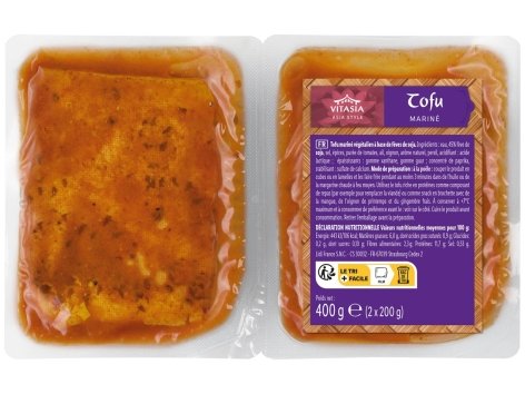 Tofu mariné