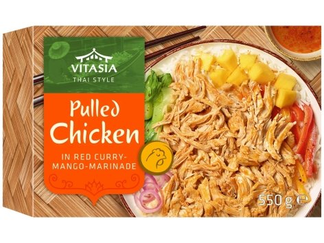 Poulet effiloché à l’asiatique