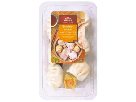 Bouchées vapeur aux crevettes