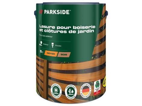 Lasure pour boiserie et clôtures de jardin
