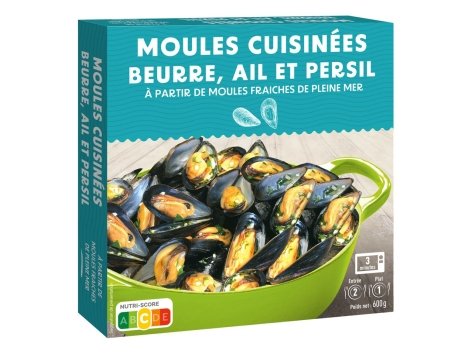 Moules cuisinées