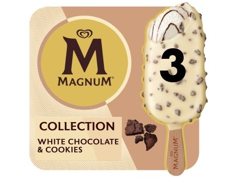 Magnum collection white chocolate & cookies