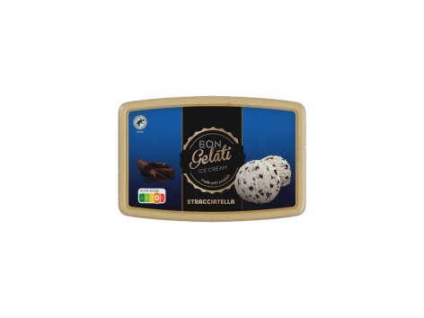 Bac de glace stracciatella