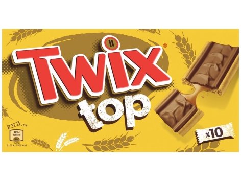 Twix top biscuits