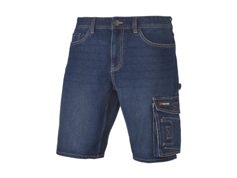 Short de travail en jean homme