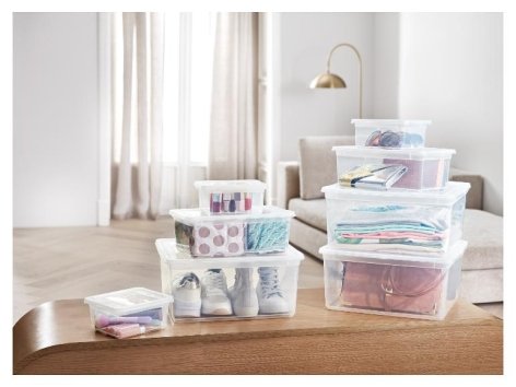 Lot de 8 boîtes de rangement