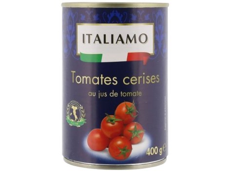 Tomates cerises au jus de tomate
