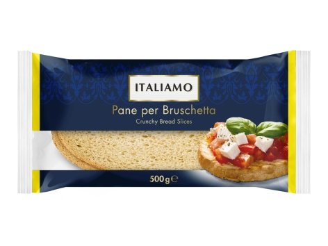 Tranches de pain à Bruschetta