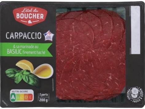 Carpaccio basilic