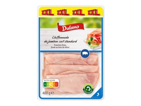 Chiffonnade Jambon cuit standard ou filet de dinde