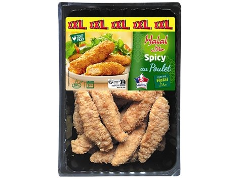 Spicy au poulet halal