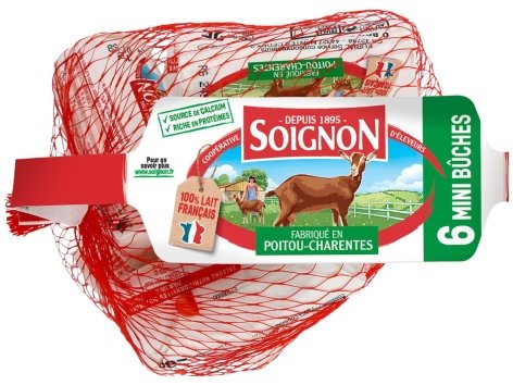 Soignon mini bûches de chèvre