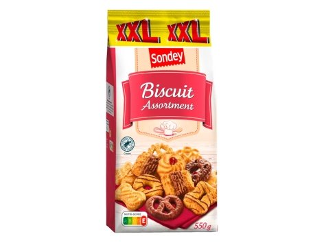 Mélange de biscuits ou de gaufrettes
