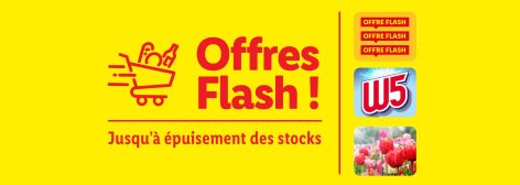 Offres flash à ne pas manquer ⚡ - Offres valables à partir du jeu. 31 juillet 2025