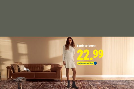 Mode sur lidl.fr - Offres valables à partir du lun. 24 novembre 2025