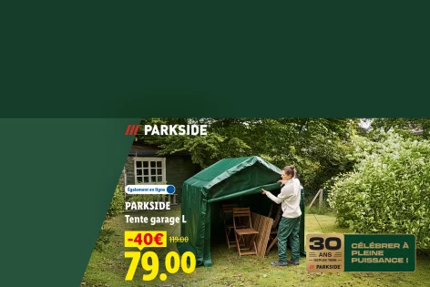 Bricolez et jardinez avec Parkside sur Lidl.fr - Offres valables à partir du lun. 28 septembre 2026