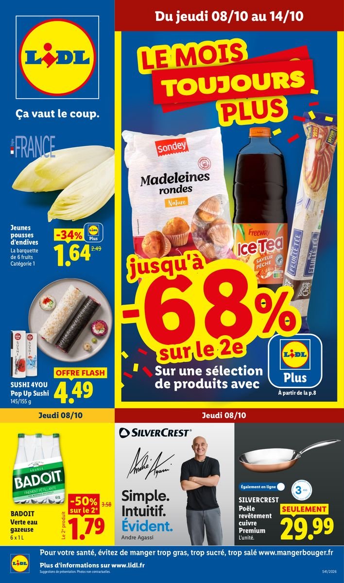 Les promos de la semaine