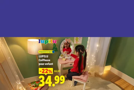 Une sélection d'articles pour les petits sur Lidl.fr - Offres valables à partir du lun. 12 octobre 2026