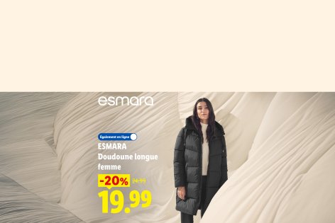 Mode et accessoires - Offres valables à partir du lun. 19 octobre 2026