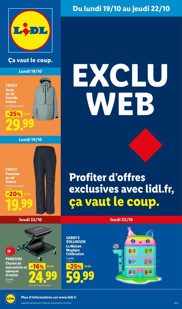 Les Exclus Web de la semaine