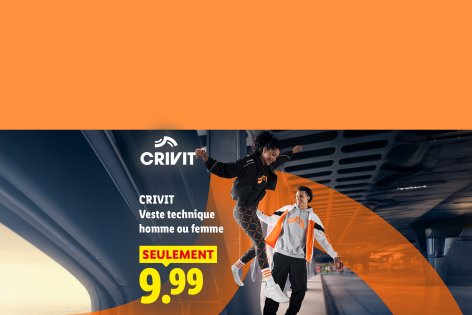 Sport et loisirs sur Lidl.fr - Offres valables à partir du lun. 26 octobre 2026
