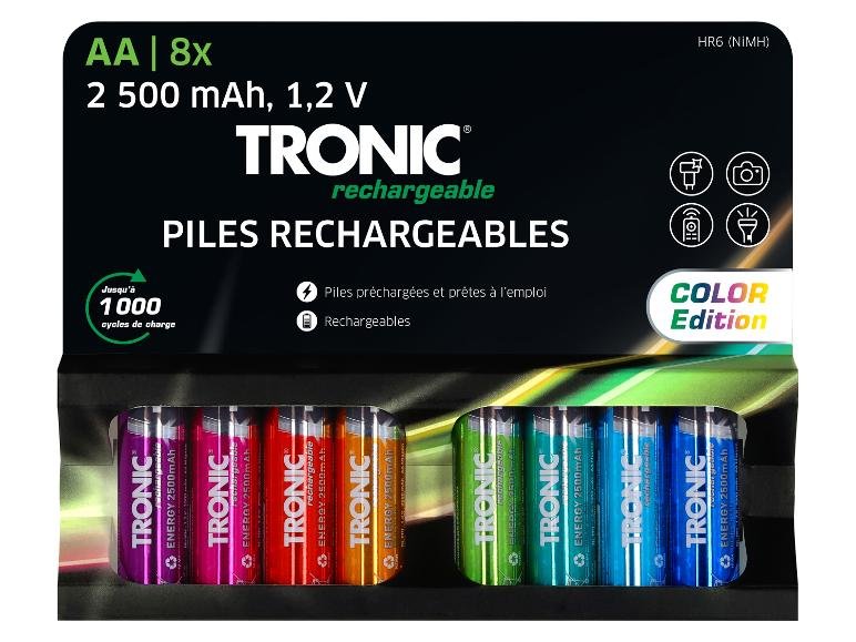Piles rechargeables