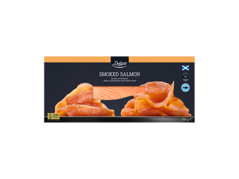 Saumon d'Écosse fumé