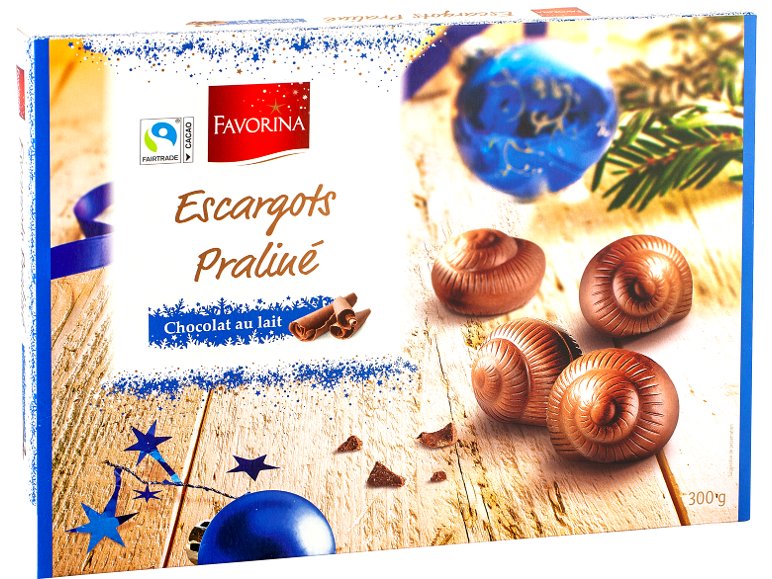 Escargots praliné