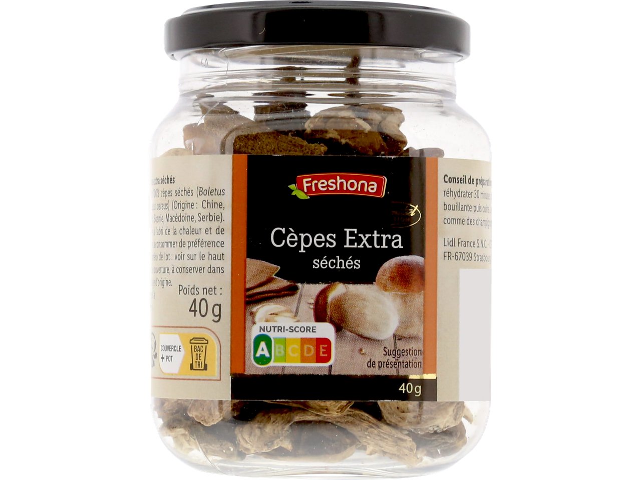 Cèpes extra séchés