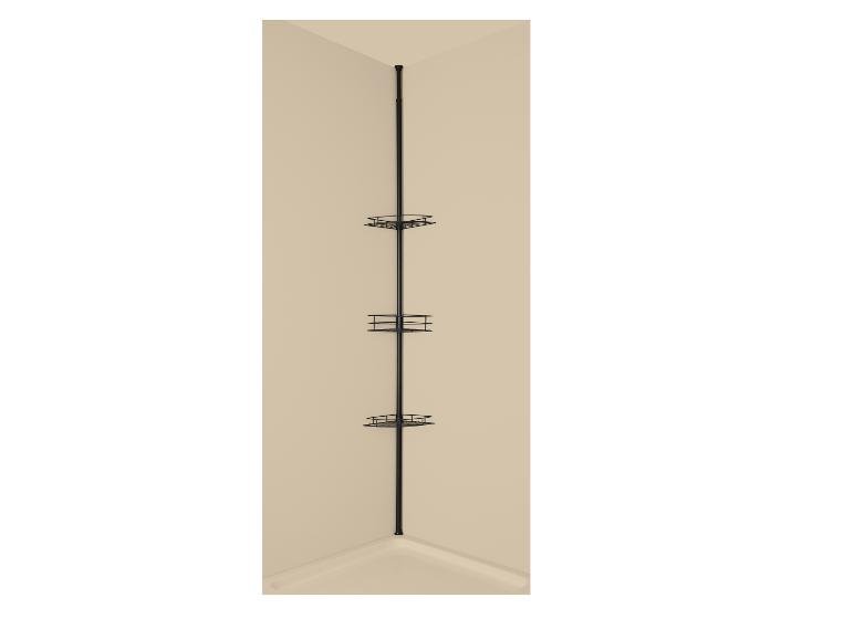 Étagère de douche télescopique