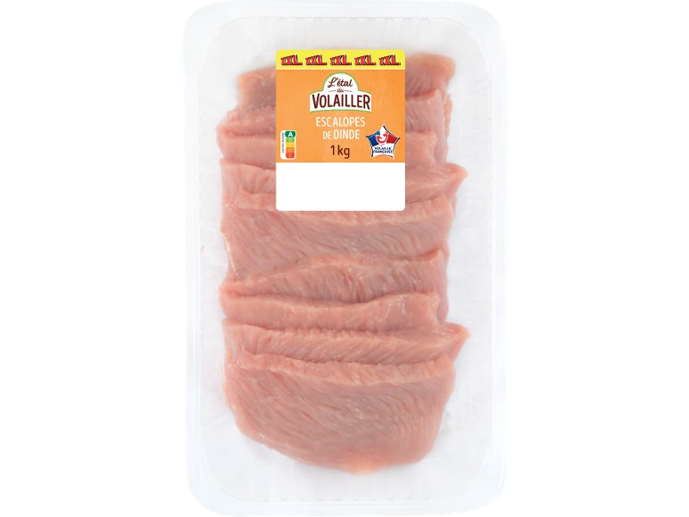 Escalopes de dinde
