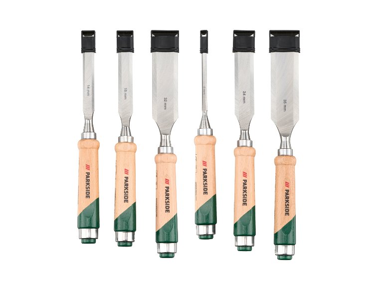 Set de ciseaux à bois, 6 pièces