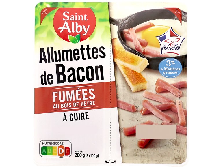 Allumettes de bacon