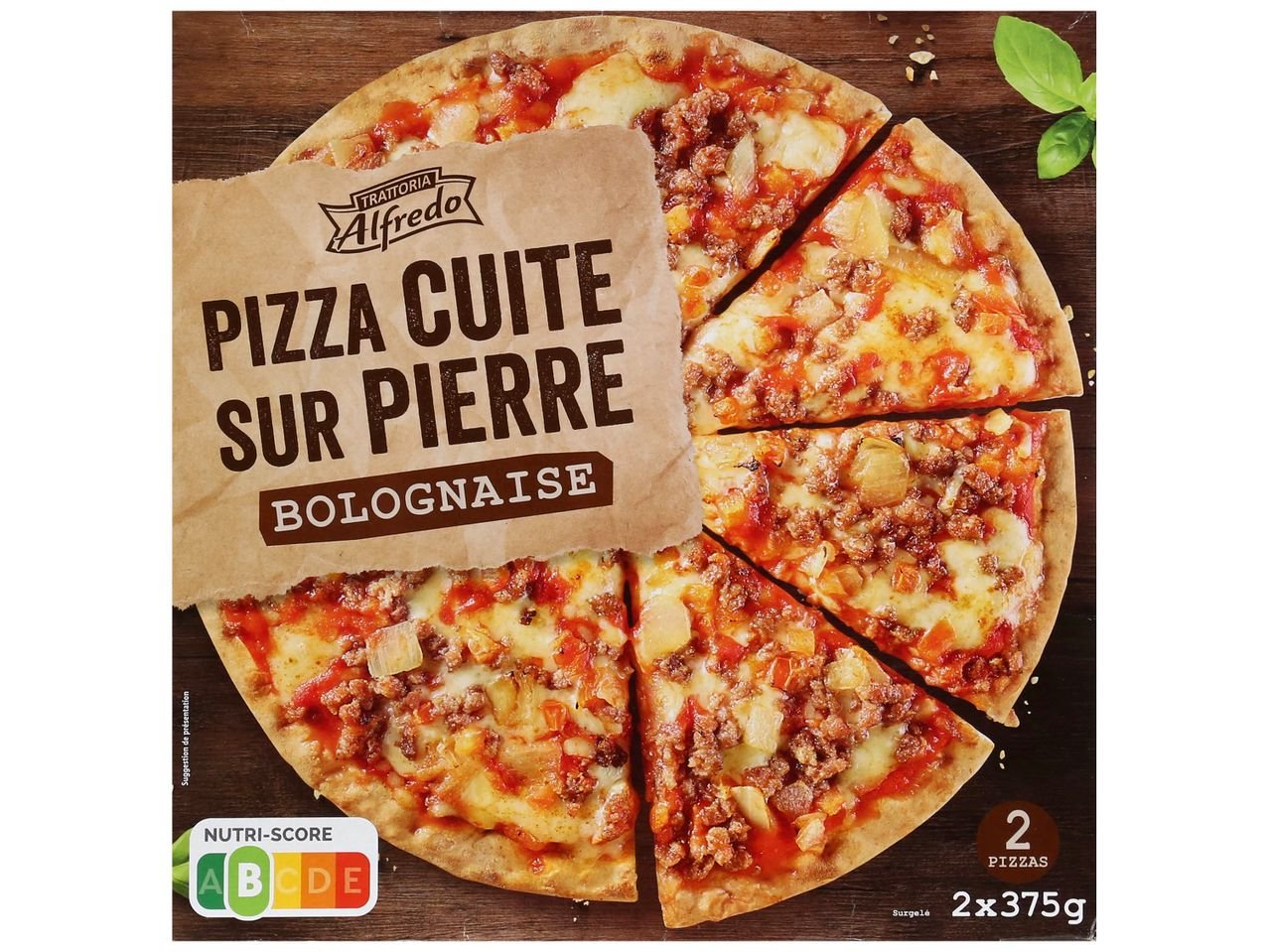 Pizza bolognaise