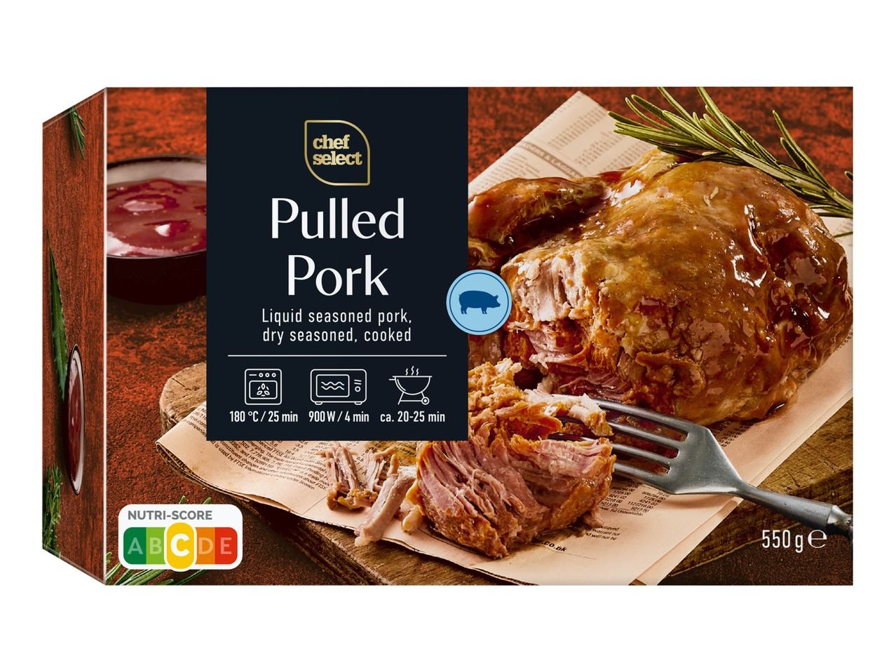 Porc effiloché