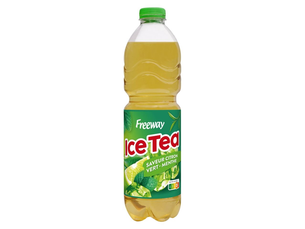 Thé glacé saveur menthe citron vert