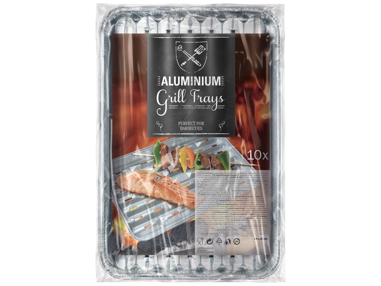 Plateau aluminium grill