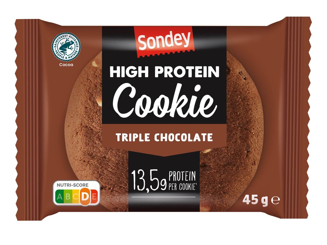 Cookie riche en protéines