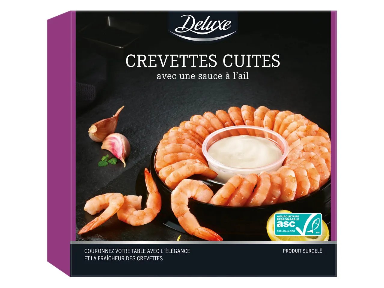 Crevettes cuites ASC