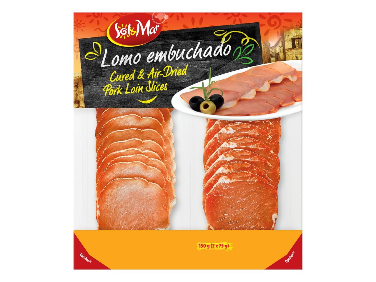 Lomo en tranches