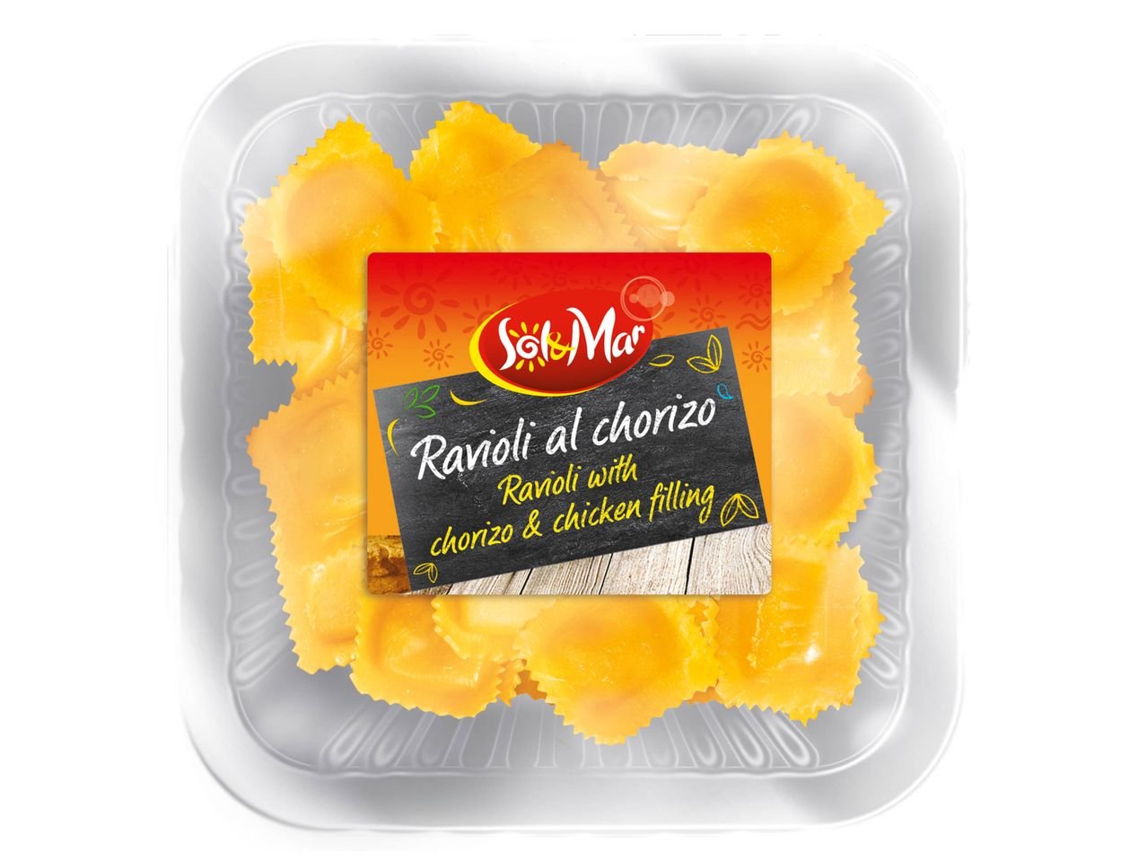 Ravioli au chorizo