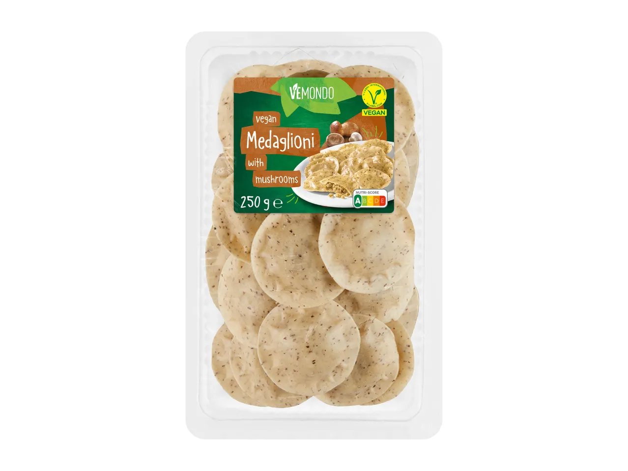 Medaglioni vegan