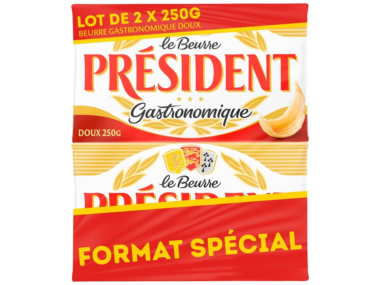 Président beurre plaquette