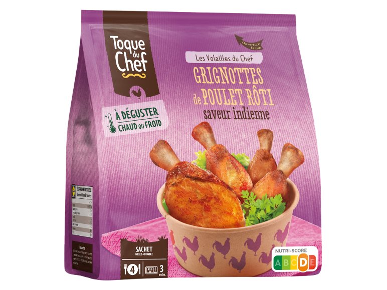 Grignottes de poulet rôti