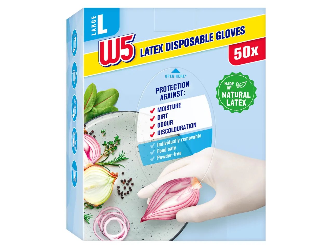 Gants en latex jetables