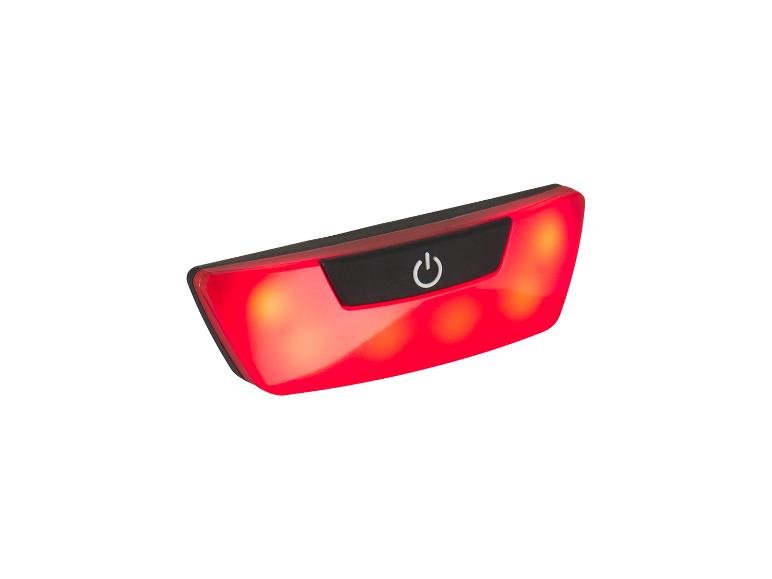 Casque de vélo avec feu arrière