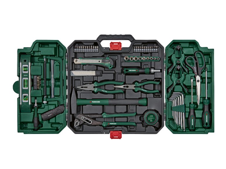 Mallette d'outils, 80 pièces