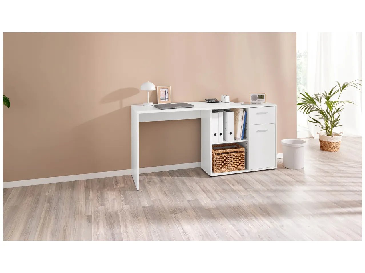 Bureau avec caisson
