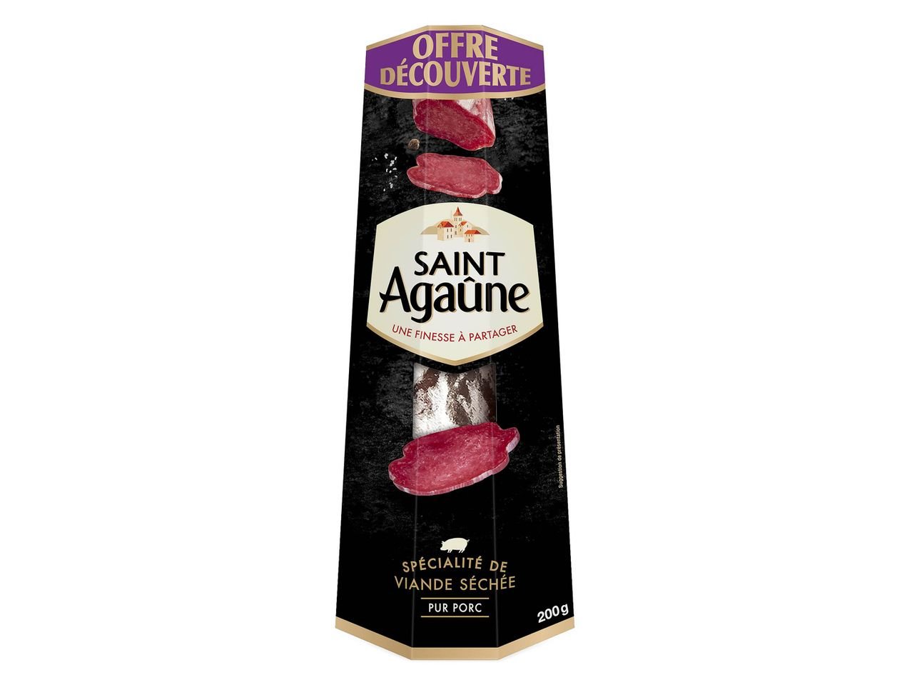 Saint Agaûne spécialité de viande séchée
