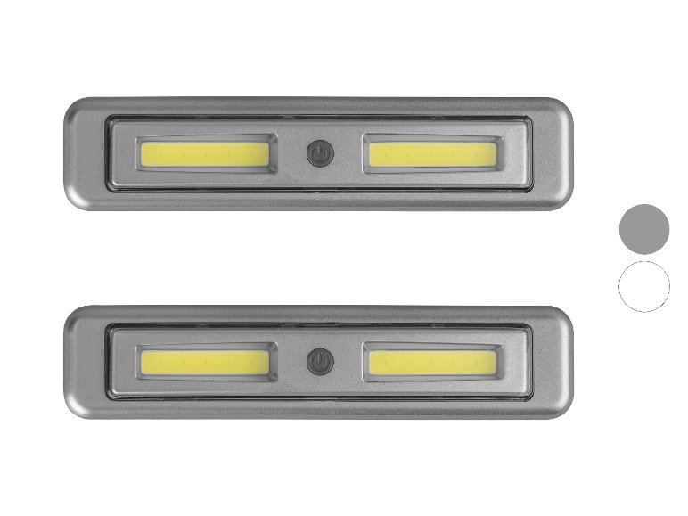 Lot de 2 lampes à LED